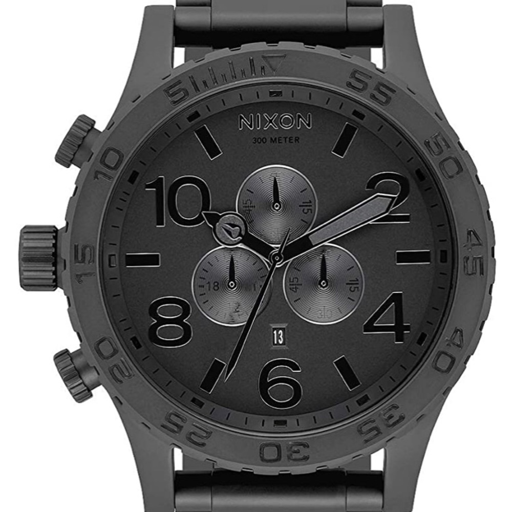 Nixon Men’s Watch 51-30 matte black chrono